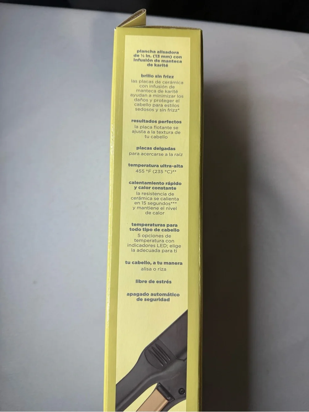 InfinitiPRO by Conair Ultra-High Heat Shea Butter Infused Flat Iron 0.5” NEW!